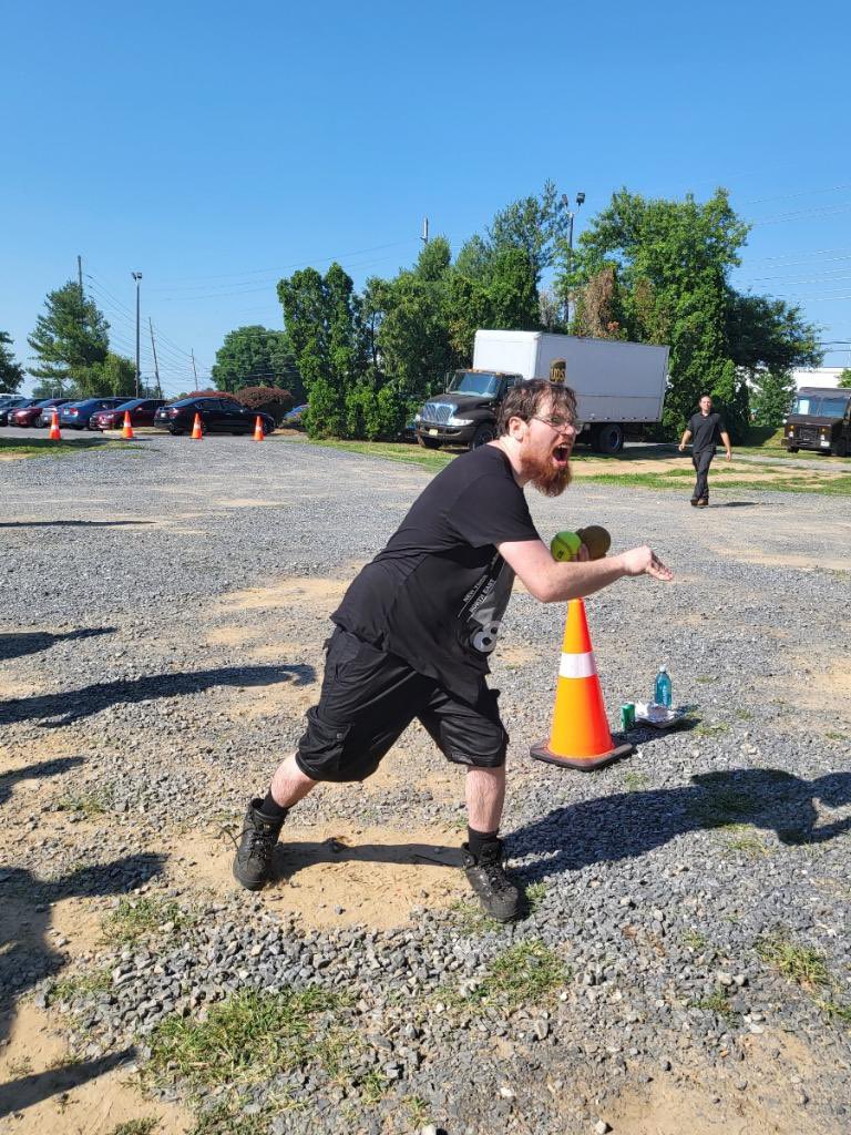 Having some safety fun on the Frederick preload. Answer some DOK, get a chance to dunk your favorite sup.  Delivery gets their chance later today