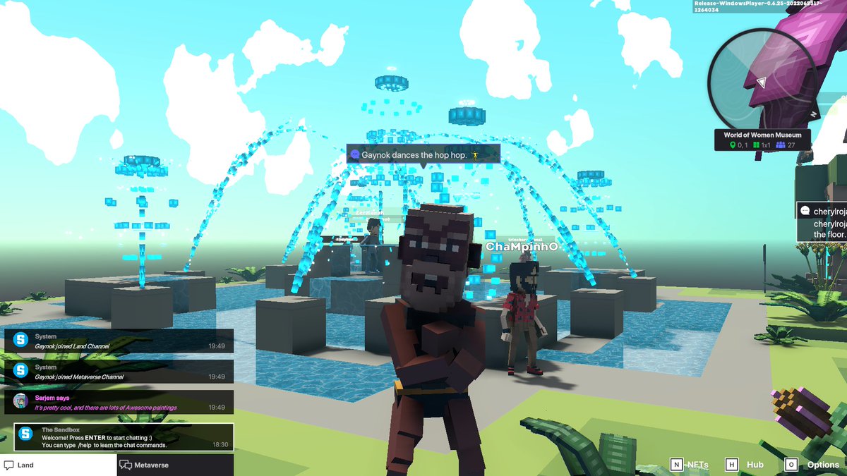 roakazu1985's tweet photo. @TheSandboxGame @worldofwomennft I just participated in the #BelongingWeek contest for a chance to win a Belonging Crown NFT! Check out my screenshot below!
👇 https://t.co/Re4WpviNWz