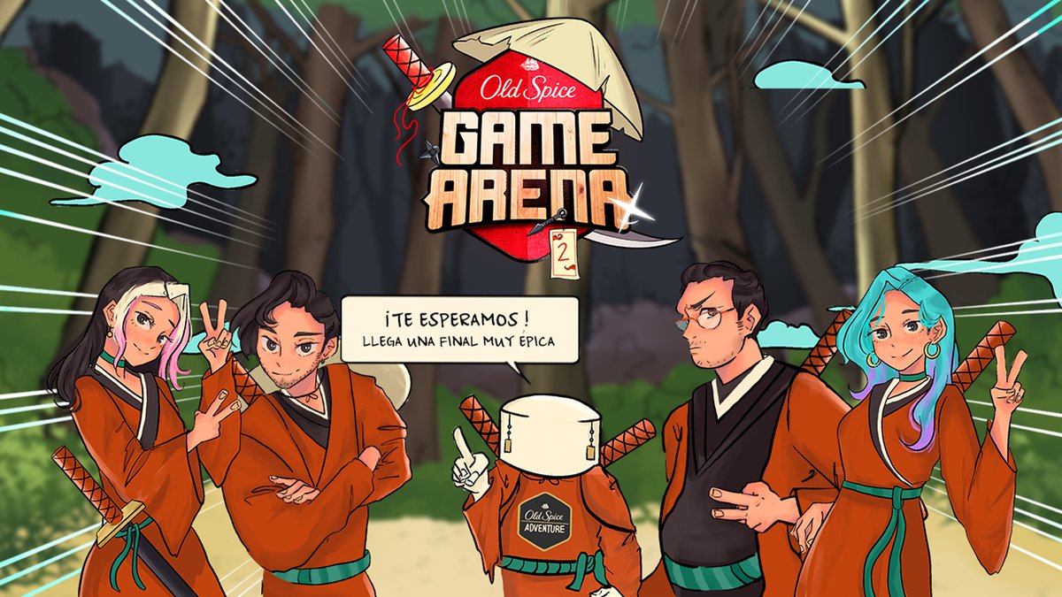 ¿Preparado para lo que viene?
Grandes premios siguen en juego, Dianamonster, Elded, Roberto Cein y Niña Rata777 nos guiarán en los épicos enfrentamientos entre los 8 mejores jugadores del Old Spice Game Arena.