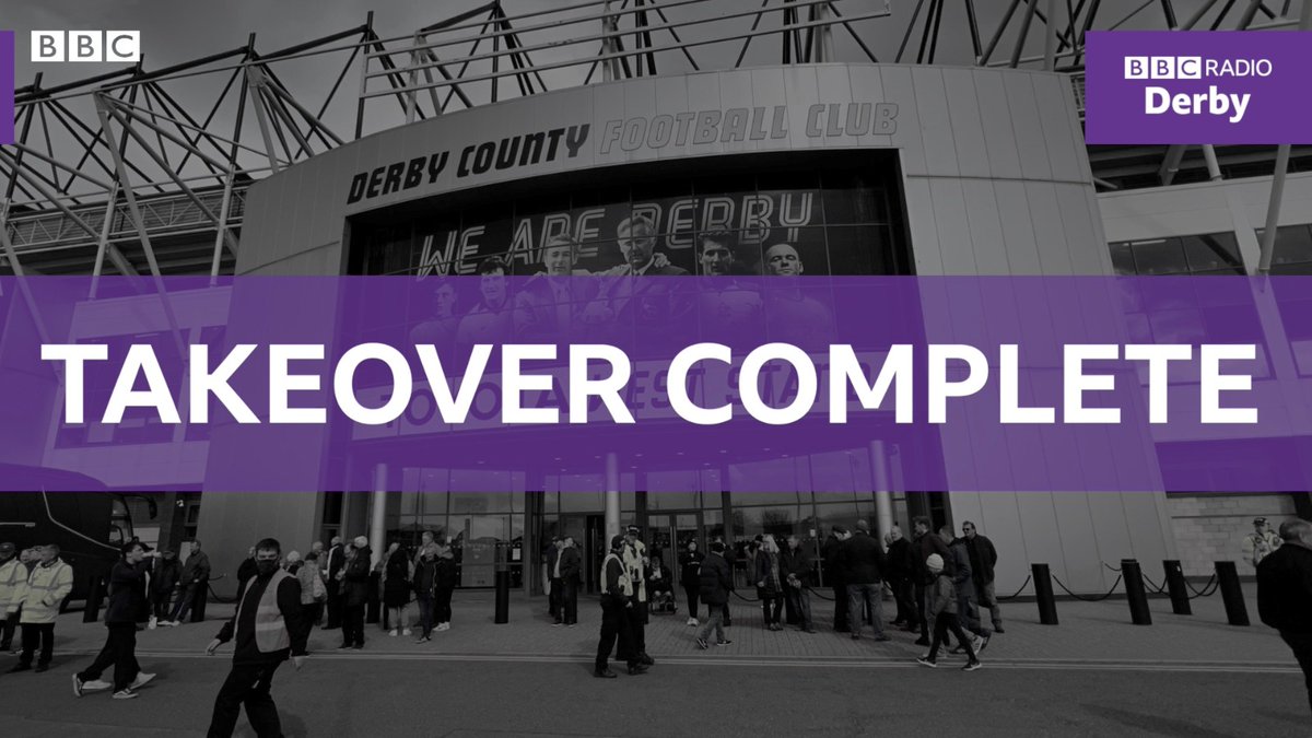 BBCDerbySport's tweet photo. It's done! #dcfcfans 🙏

Join us for reaction: https://t.co/2gnH8dDjI7 https://t.co/AQsGiSKQsF