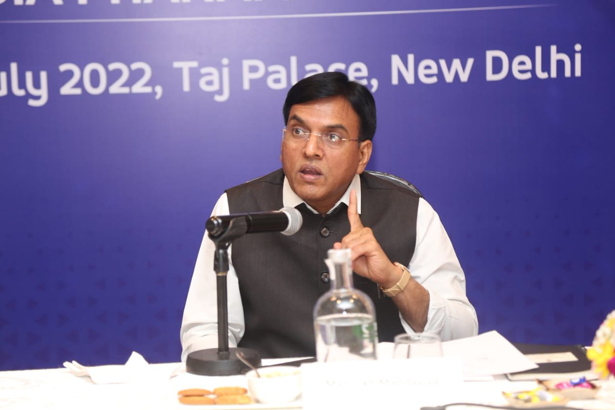 Ministry of Health on Twitter "RT mansukhmandviya Addressed Indian Pharmaceutical Alliance
