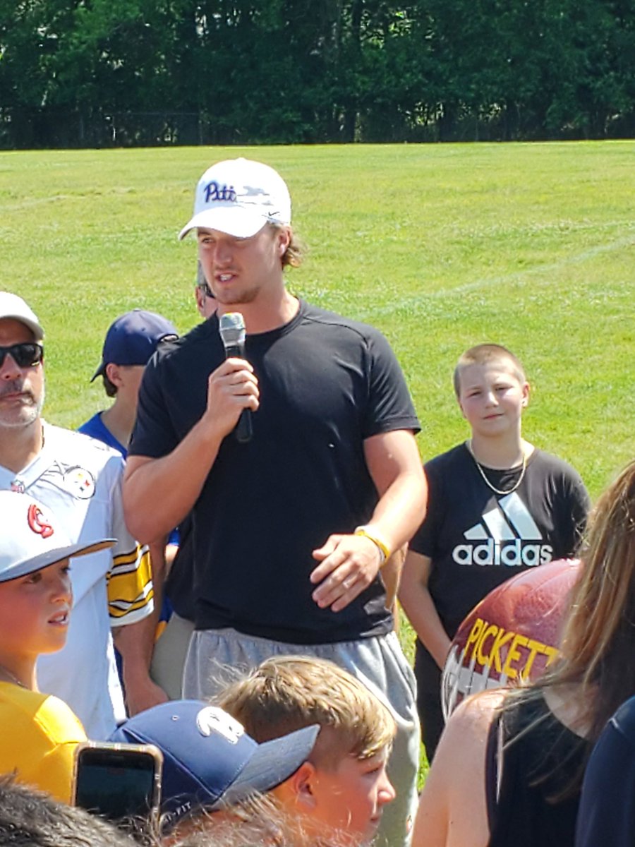 jimstefank's tweet photo. "I went to the middle school across the street. I went to the high school down the road." The road to the NFL goes right through Ocean Township. Great day to celebrate in OT! https://t.co/lhd9sMpCpZ