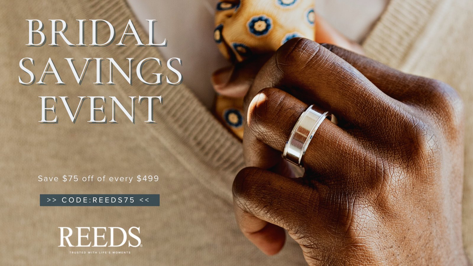 Reeds mens shop wedding bands