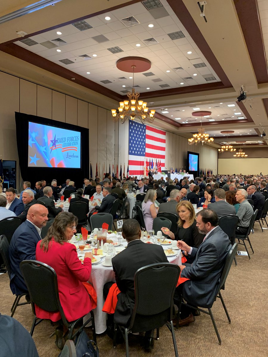 DCSCorp1's tweet photo. We were honored to attend the Armed Forces Celebration Luncheon featuring General Ed Daly in Huntsville Wednesday afternoon. Thank you, @huntsvillealcoc and sponsors, for hosting a successful event!
#DCSCorp #EmployeeOwners #ArmedForces #HSVC #Community https://t.co/7LTjYF4hu8