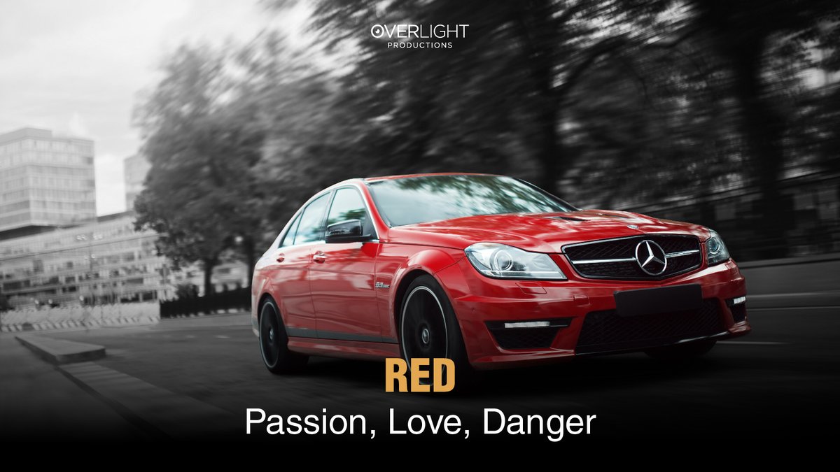 OverlightDXB's tweet image. The right color palette helps get your message across and convey different emotions.
RED: Passion, Love, Danger
ORANGE: Warmth, Enthusiasm, Happiness
BLACK: Power, Mystery, Elegance
YELLOW: Wisdom, Knowledge, Hope
What are the colors that suit your message?

#OverLightProduction