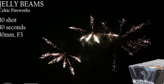 Halo_FX's tweet photo. 'J' is for JELLY BEANS 🍬 - a great cake with 30 shots of crackling multicolour pyro 😆
https://t.co/6feedWvPXr https://t.co/UHvZYPtqPx