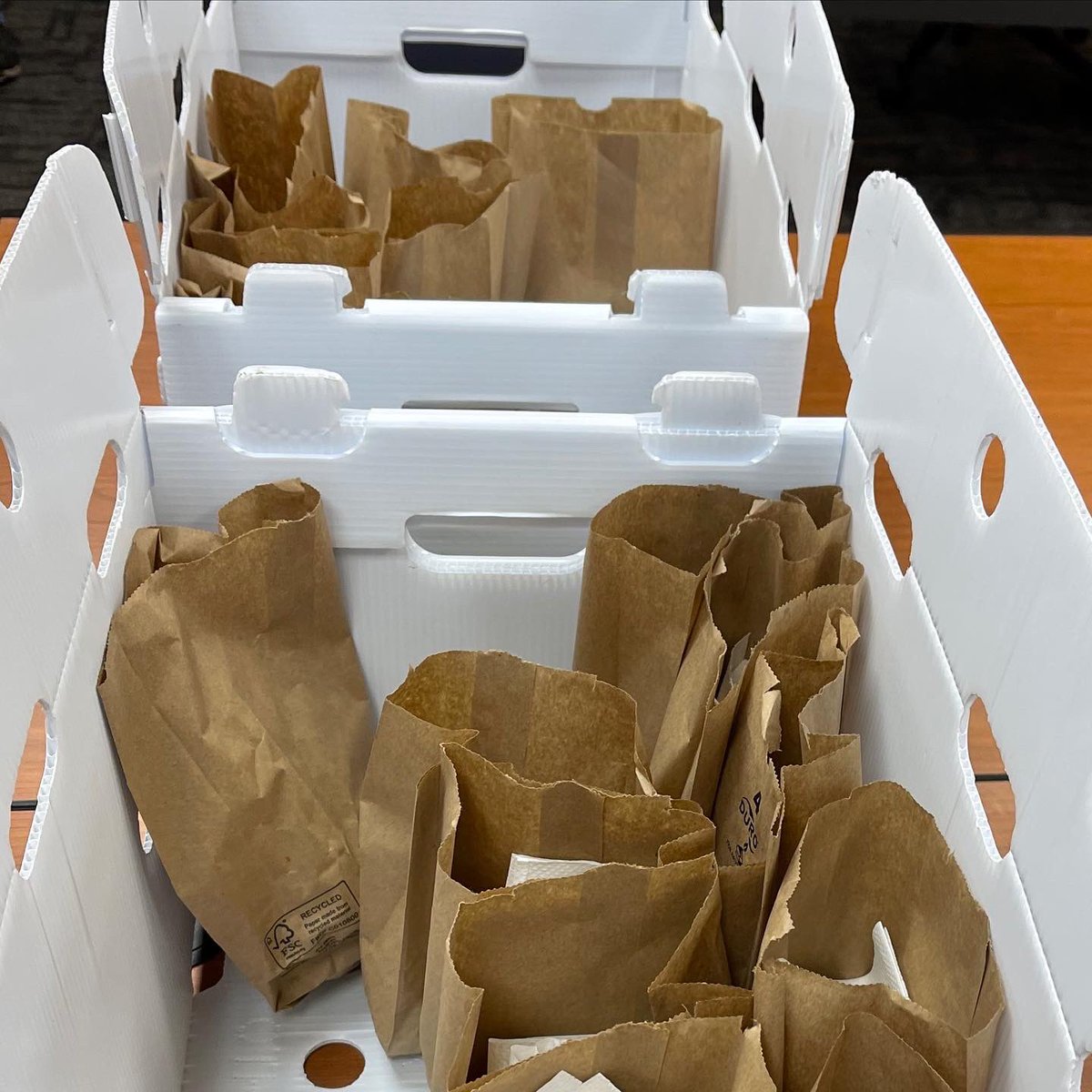 MetconConstruct's tweet photo. When you celebrate (3) project wins and its Lumbee Homecoming Week, you can’t celebrate without #collardwraps #lumbeehomecoming https://t.co/xhN2V3EhVb