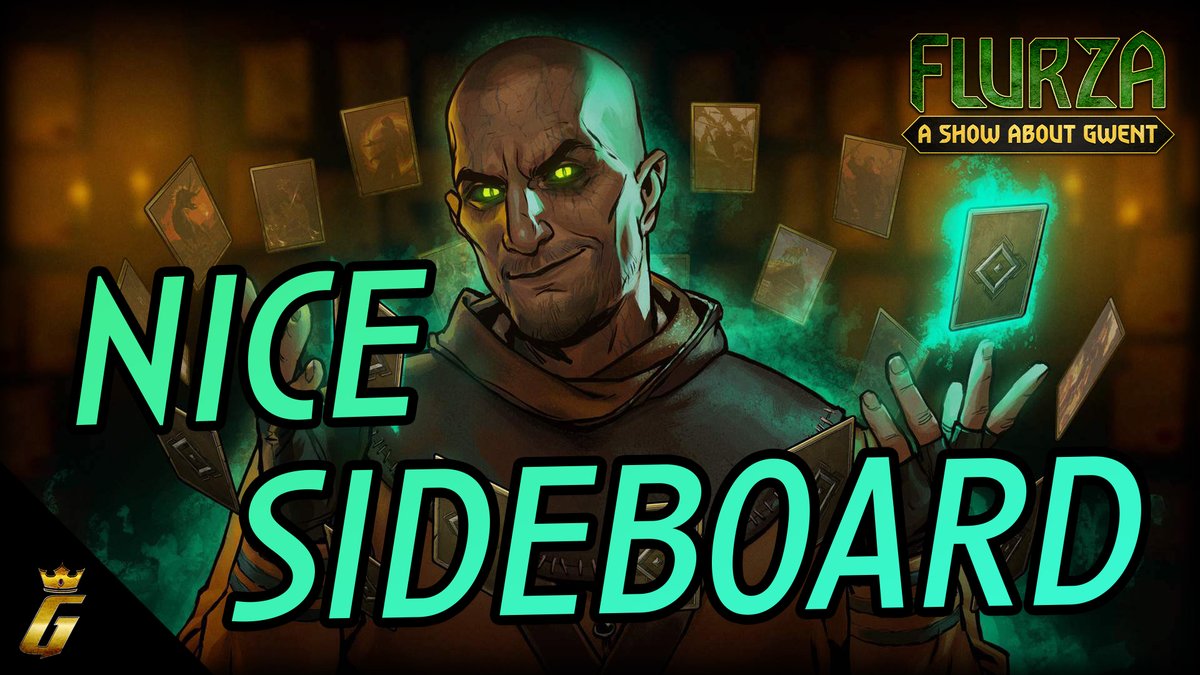 gwentfinity's tweet photo. In today's episode of Flurza...

@WatchFlake &amp; @pawelburza discuss whether sideboarding is a feature that'll ever make it's way into GWENT. That, and your questions from the mailbag answered.

https://t.co/e7TXPQZgbf https://t.co/nO3SeiWNbk