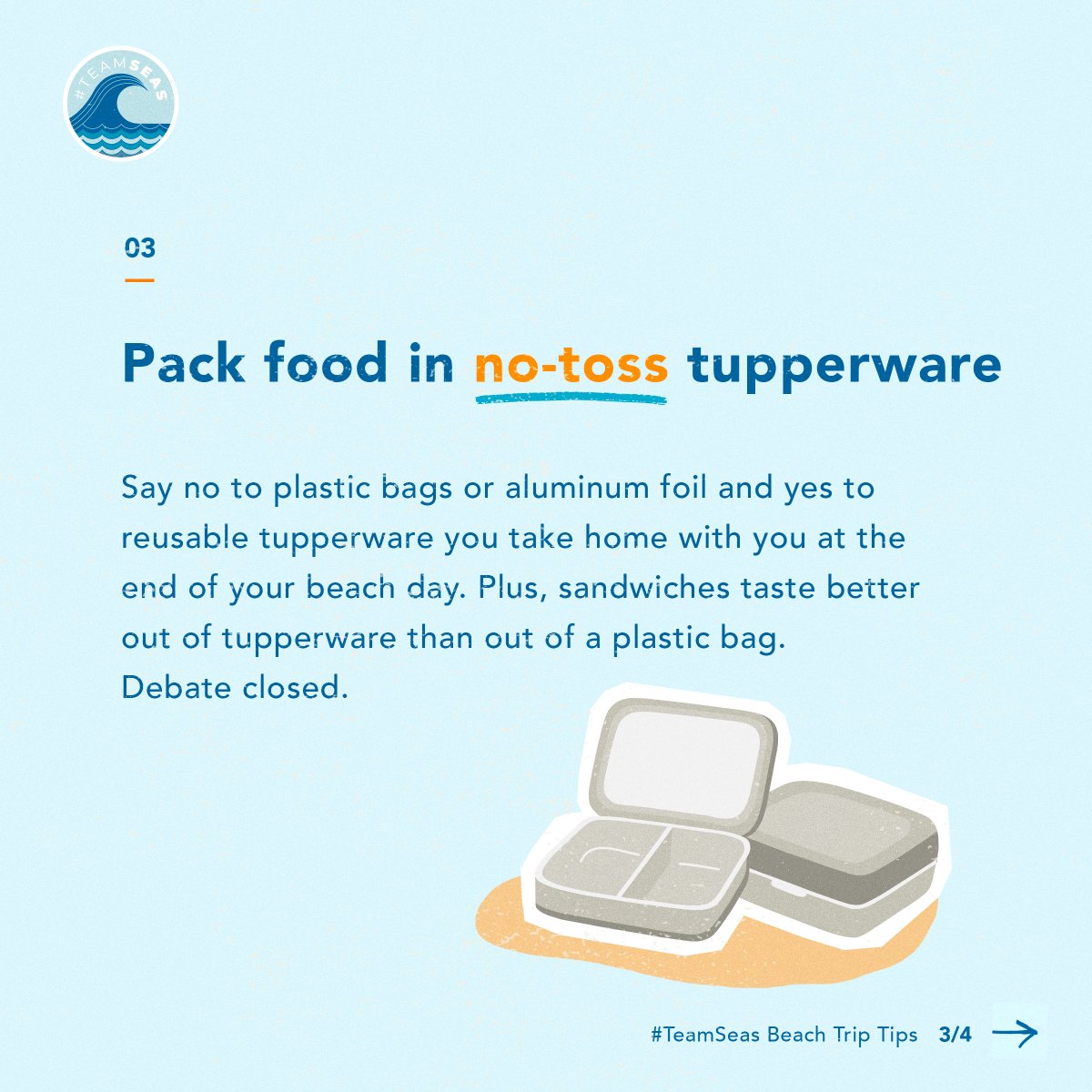 teamseas's tweet photo. #teamseas says there's nothing better than a beach trip during Summer, but nothing worse than litter on the shore! 

Here are a few ways to do your part and reduce plastic waste next time around: https://t.co/2eml8AflYR