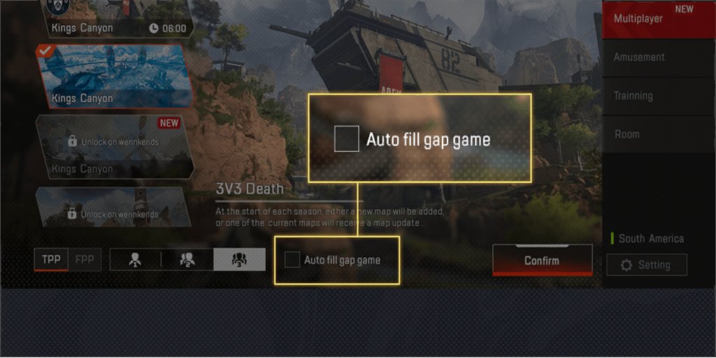 theleakerbot's tweet photo. Found a tutorial image that shows:

- Olympus Map Preview placeholder
- Solos/Duos
- Auto Fill
- Server selection
- Map Rotations

This is from the beta phase, hence the spelling mistakes, but I really hope all of this gets implemented soon.

#apexlegendsmobile https://t.co/hfl5faIS83