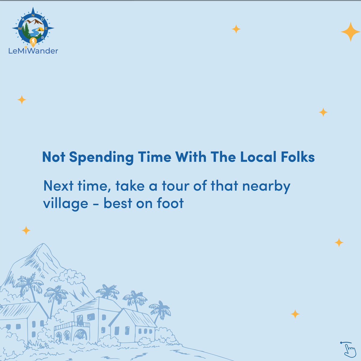 LeMiWander's tweet photo. Next time, when we travel, let’s be more responsible while seeking our experiences. 
Stay tuned for more interesting experiential travel tours with LeMiWander – Coming Soon!!!
.
.
.
.
#experientialtravel #experientialtraveljourneys #LeMiWander #newwaytotravel https://t.co/Z4iveAtPNt