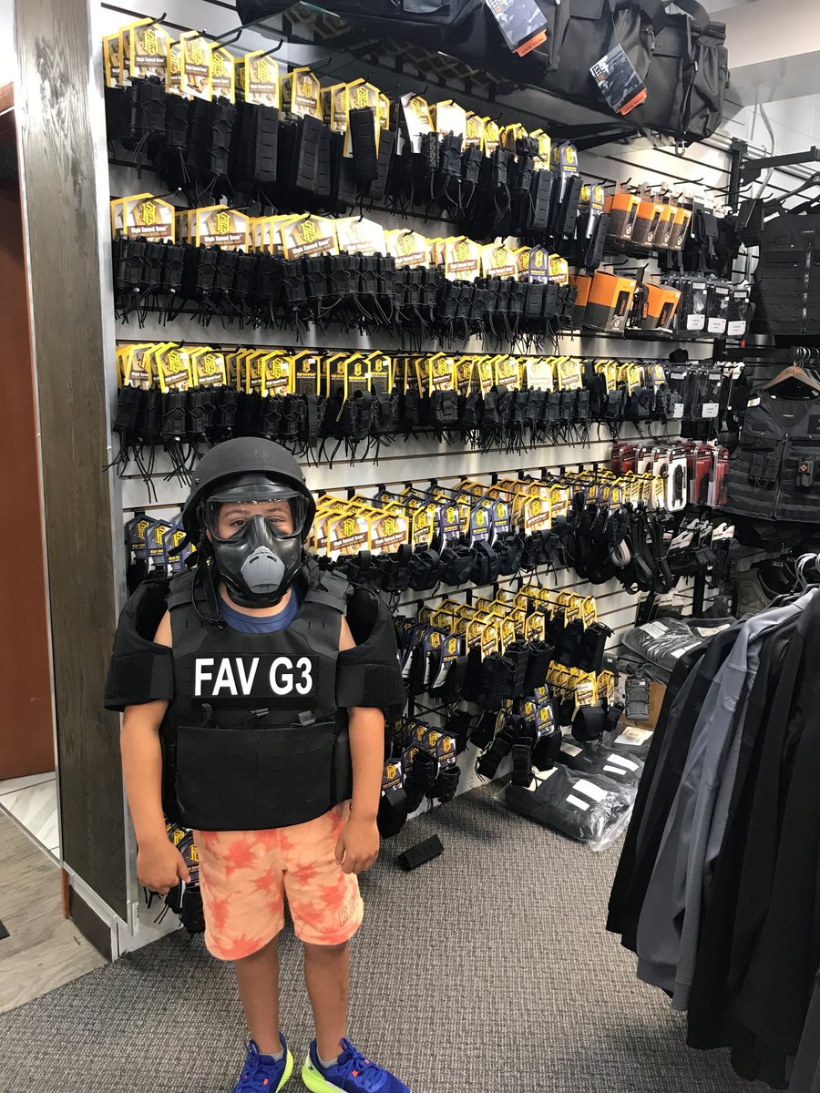 US_Uniform's tweet image. Check out this future SWAT operator that was in the store today!