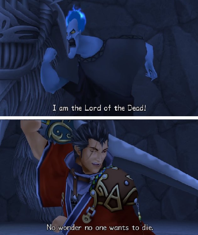 DollipDaze's tweet photo. this is still the best exchange in all of kingdom hearts https://t.co/0VTMxLi2oK