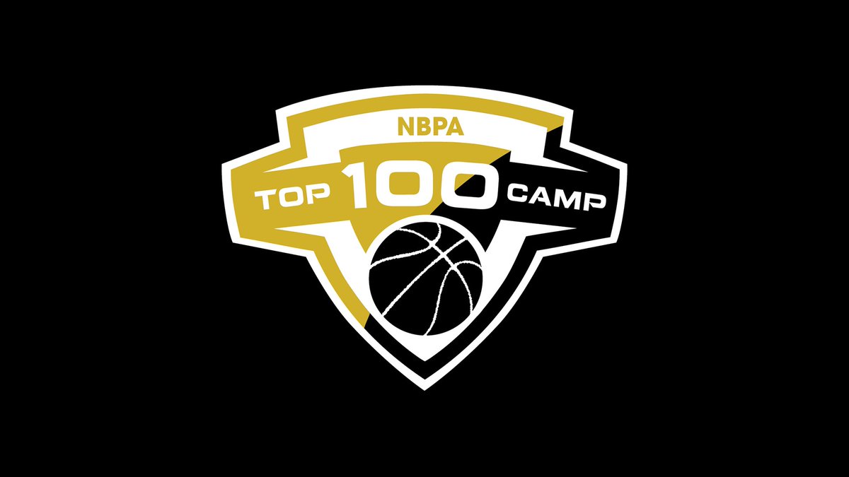 TheNBPA's tweet photo. Today's NBPA TOP 100 Camp championship game will be livestreamed for the second time in camp history 🏆 Watch on Twitter via the @Top100Camp handle or on the #NBPATOP100 Camp website.

⌚️ 3:45pm ET
📲 @Top100Camp
💻 https://t.co/1da7f7vDCS

More info: https://t.co/skA7OCfBzm https://t.co/oe8WHvqxn1