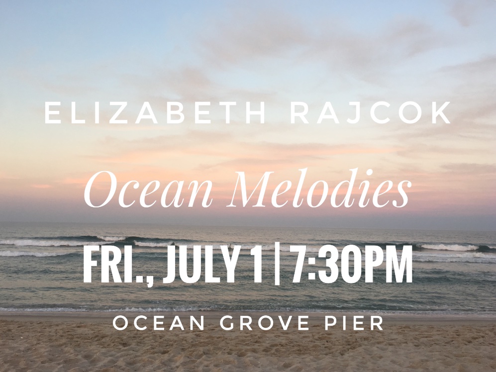 Join me to hear some #OceanMelodies at the Ocean Grove pier tonight at 7:30pm!
I'll be doing a set of originals :)