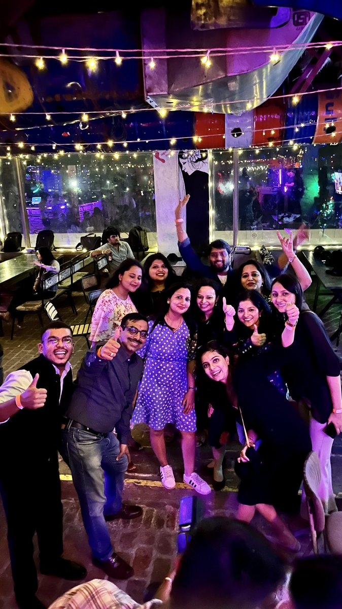 india_singhal's tweet image. Let the good times roll 🥂 🕺 💃 

#NetworkingParty #SBSIndiaMarCom #NeoIndiaParty #OneTeamOneGoal #FridayFun #ThankYouTeamNeo #SopraBankingSoftwareIndia #GAURAVKAPOORLIVE #GauravKapoor #standupcomedy