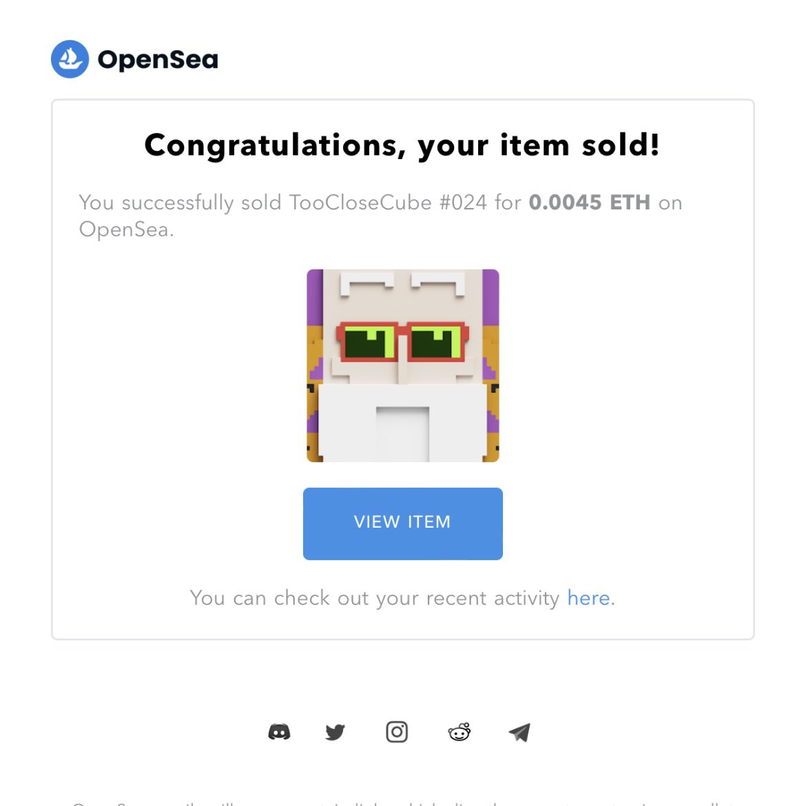 TooCloseCubes's tweet photo. Omg!! The first item sold!!!🤩🥳 Thank you so much @METAGalaxyOfArt ❤️You Rock!!
#TooCloseCube „Master Roshi“ is in good hands now!🫂
#nft #nftcollector #NFTCommmunity #NFTProject #NFTdrop #OpenSea #PolygonNFT https://t.co/bW7HZ73I15