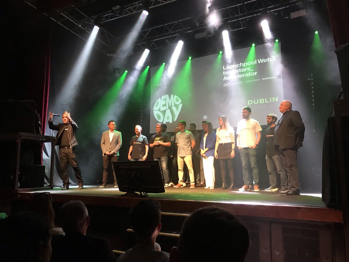 HighflySam's tweet image. Really enjoyed the @Techstars demo day in Dublin yesterday! Some really exciting ideas and amazing pitches - seriously well done all.

Insane production and staging too - like a blooming concert in there!

#TSDemoDay @Launchpool_TS