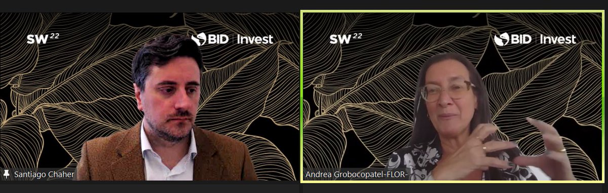 Hoy tuve el placer de participar en el #SustainabilityWeek22 de <a href="/BIDInvest/">BID Invest - IDB Invest</a>, donde lidere la capacitación sobre Gobierno Corporativo &amp; Familiar y #ASG.  Además entreviste a <a href="/andreagrobo/">Andrea Grobocopatel</a> sobre su experiencia en una empresa familiar. Excelente!
#SW22 #GobCorp