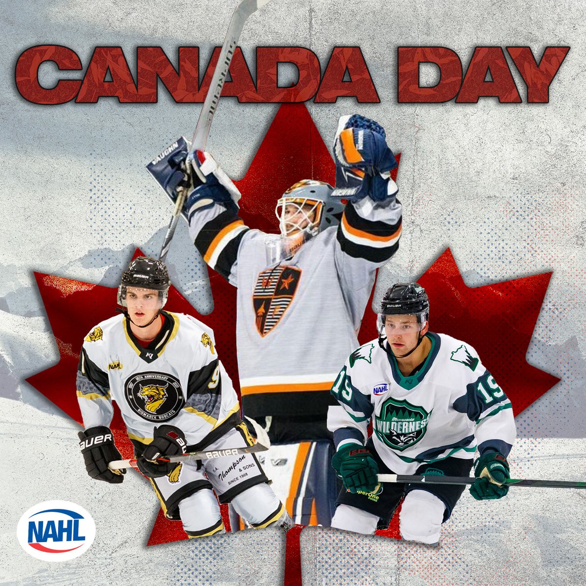 Happy Canada Day to all of our current and former #NAHL players north of the border! 🇨🇦