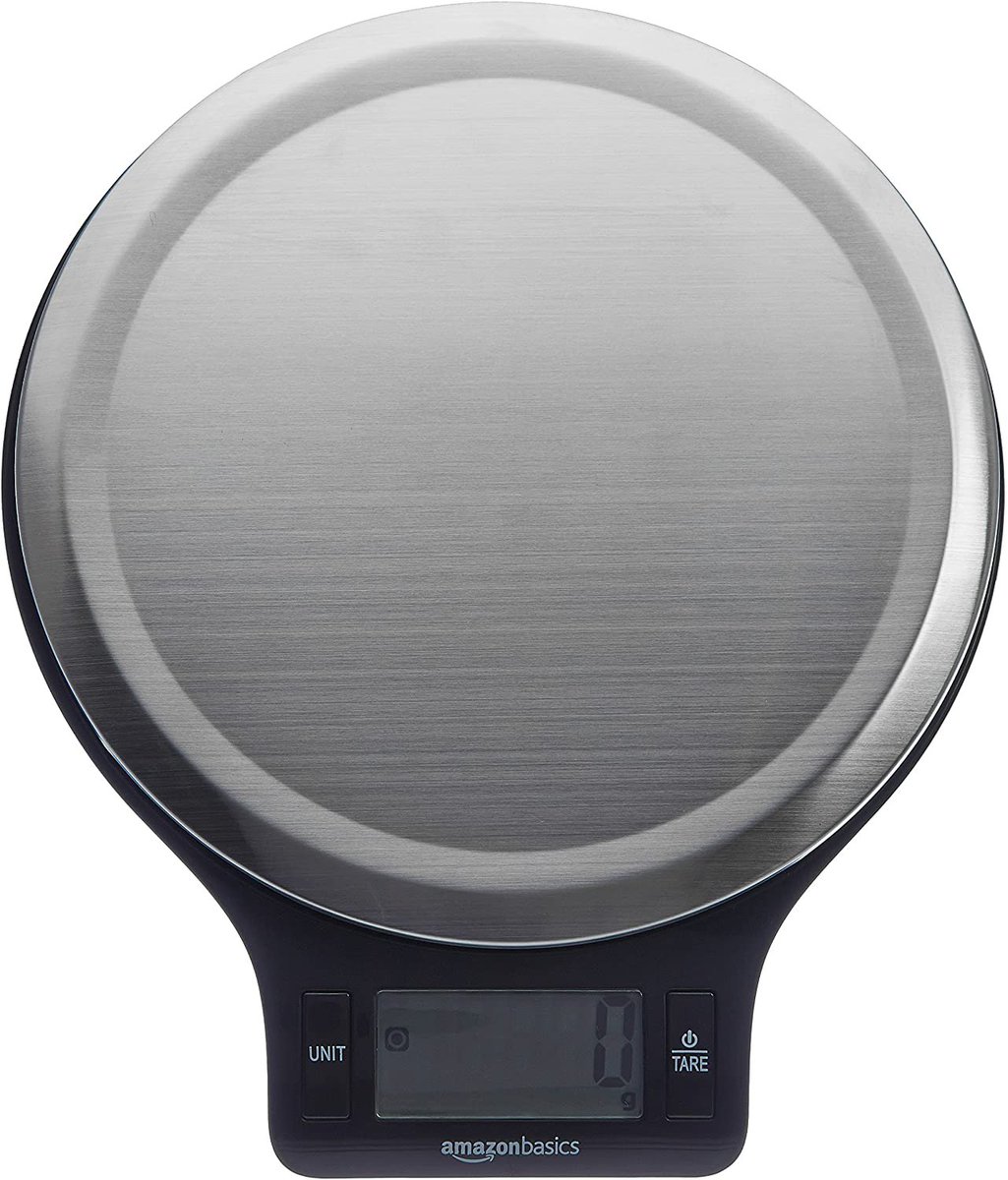 Amazon Basics Stainless Steel Digital Kitchen Scale with LCD Display, Batteries Included #digital #homemade #digitalkitchen #mykitchen #kitchens
>> amzn.to/3uhRzoK