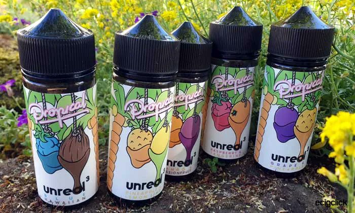 EcigClick's tweet image. The gang at Dispergo always seem to keep innovating! Our Shell @Shellyboms got to savour the &quot;Propical&quot; Unreal 3 E-liquid Range - did she find them yummy? More here in her review!     bit.ly/3R14chM                             #Dispergo #Unreal3 #Eliquid #Vape #Ecigclick