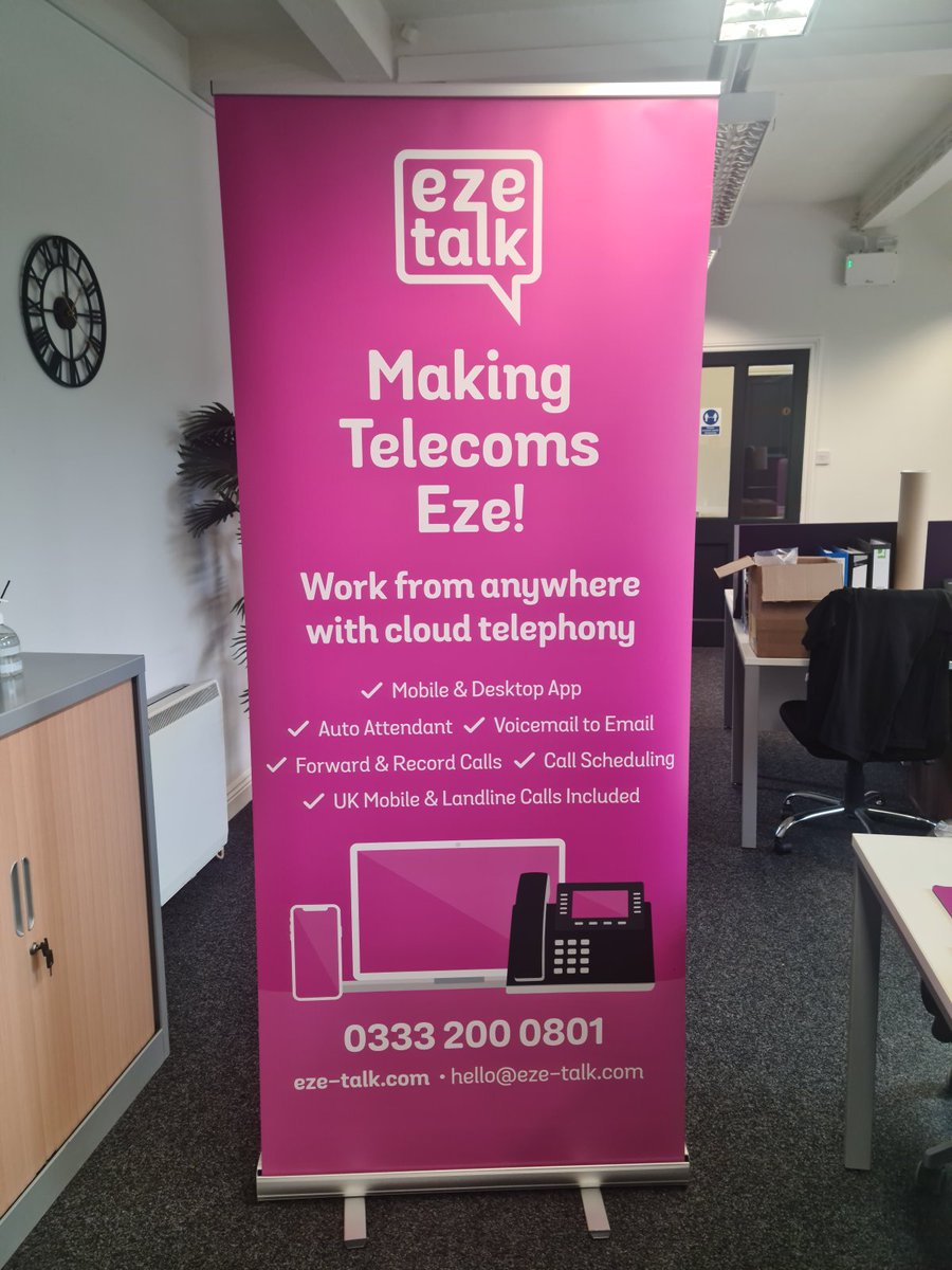 eze_talk's tweet image. We love the two roller banners we just had delivered!

They were made and delivered to us by @MainSPrint in just 24 hours! 👏

They offered incredible customer service, and we highly recommend them!