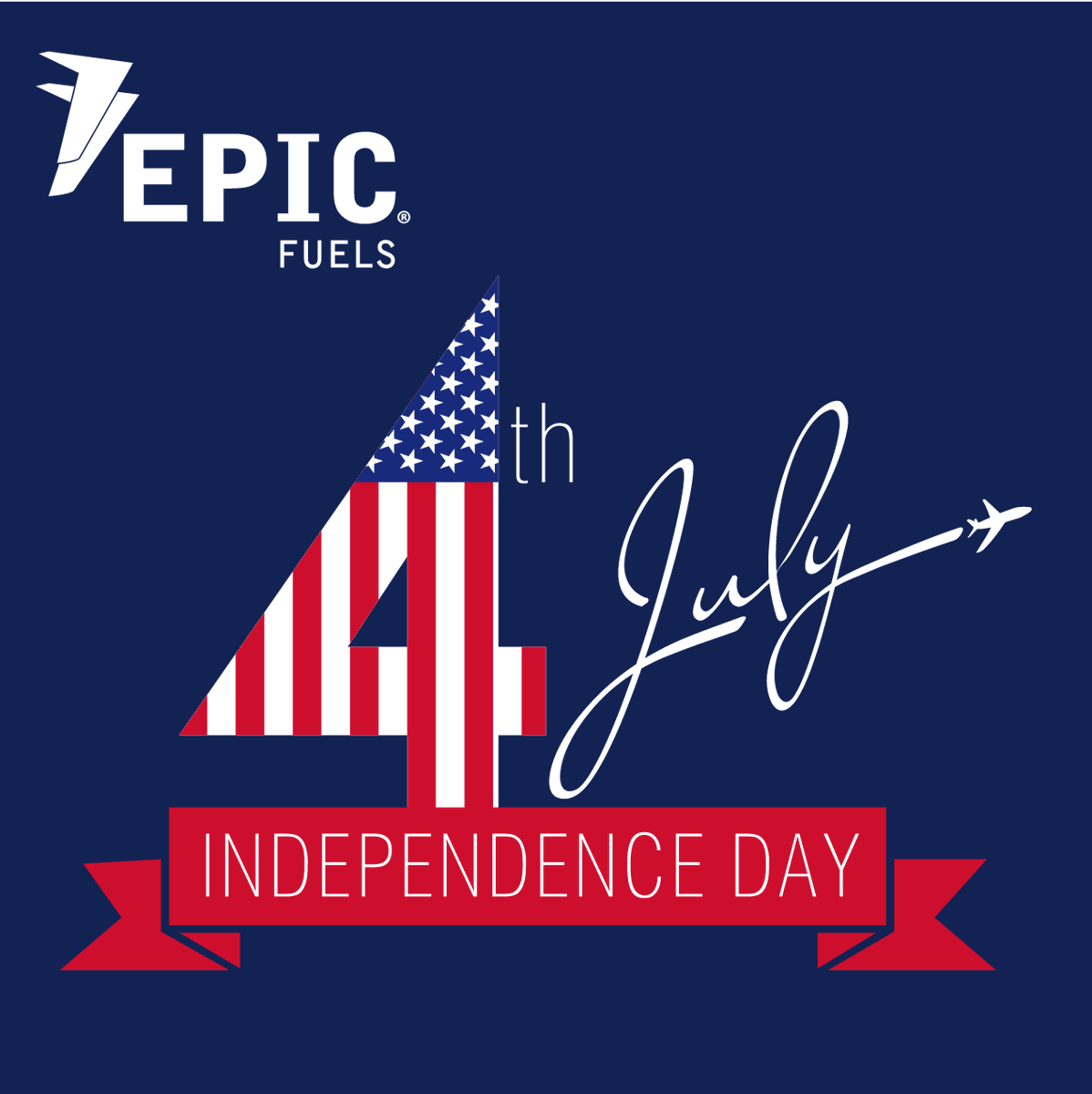 From everyone at EPIC Fuels, have a safe and fun 4th of July. Let freedom ring! #PartyLikeIts1776 #IndependenceDay #Happy4thOfJuly