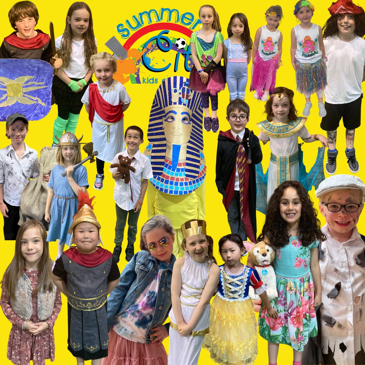 🌈Friday dress up
Today we are travelling through the decades with our wonderful camper’s costumes. Here are some of the best dress ups of the day! 
Thank you everyone for taking part 🎉 Some truly amazing costumes.