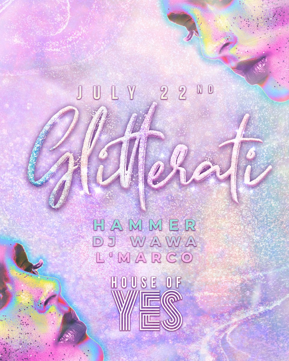 Playing w @thehammerhits from @feelmybicep on July 22 at @houseofyesnyc 🥵🥳💪💪💪