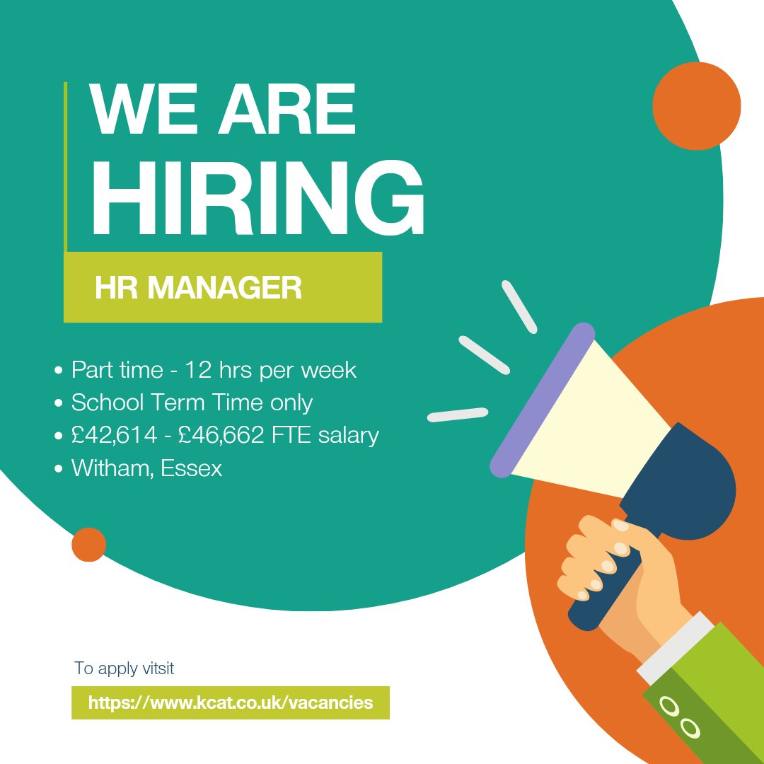 KeysAcademy's tweet photo. We're Hiring!
HR Manager - Part Time / Term Time https://t.co/vOgwoWdspj https://t.co/mCgmtyetsO
