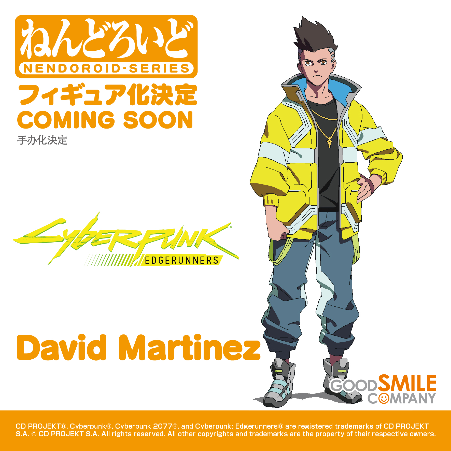 GoodSmile_US on X: Anime Expo 2022 Figure Update! Good Smile Company  Cyberpunk: Edgerunners Nendoroid David Martinez Stay tuned to for more  info! #CyberpunkEdgerunners #goodsmile #AX2022 #GSCatAX2022   / X