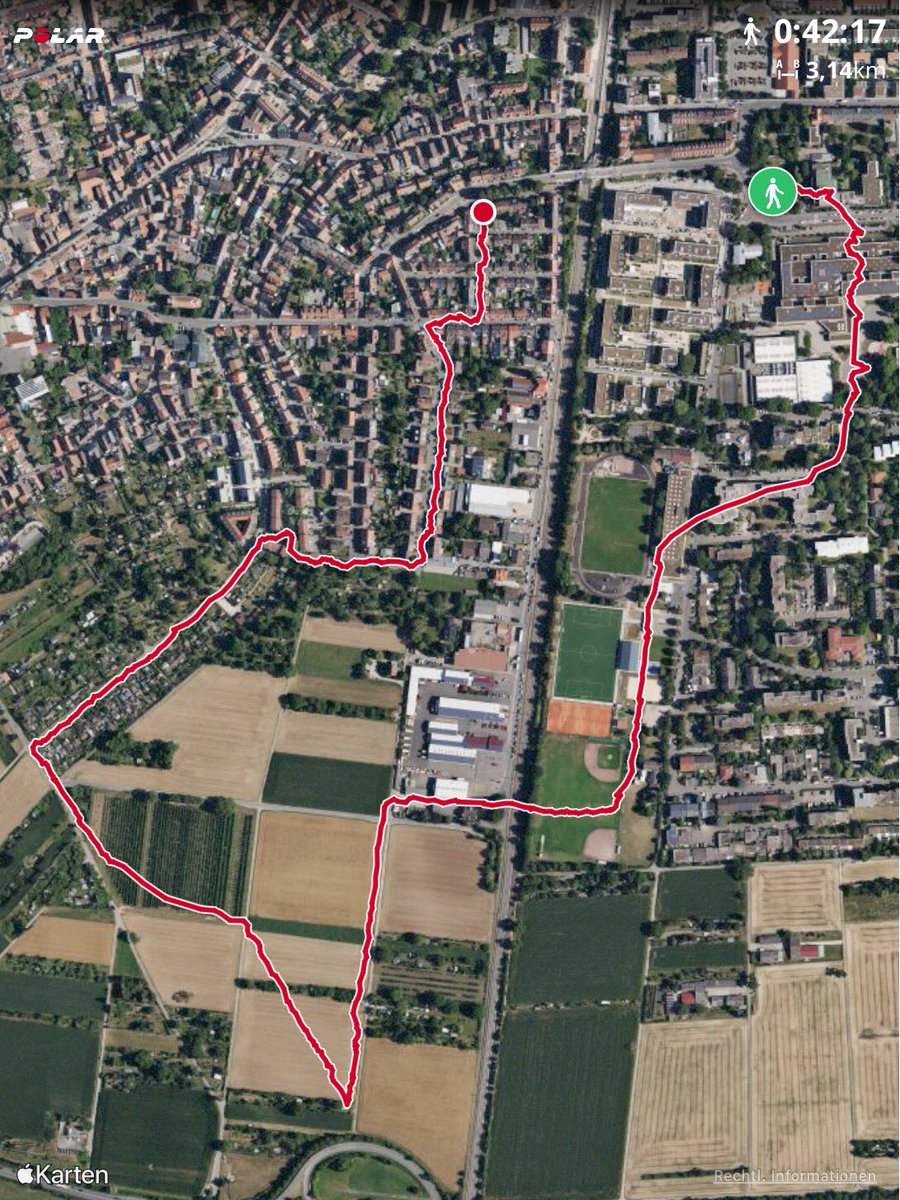 WortRatgeberin's tweet photo. Ich weiß zwar nicht, warum mich das Tracking in Rohrbach gesehen hat, ich war die ganze Zeit links der Bahngleise unterwegs, aber das sind meine ersten 3 Kilometer fürs #teamschnipsflausch (⁦@schnipsflausch⁩) beim #NCTLauf2022 #nctlauf #alleinezusammen ⁦@NCT_HD⁩ https://t.co/YkylEwvcrd