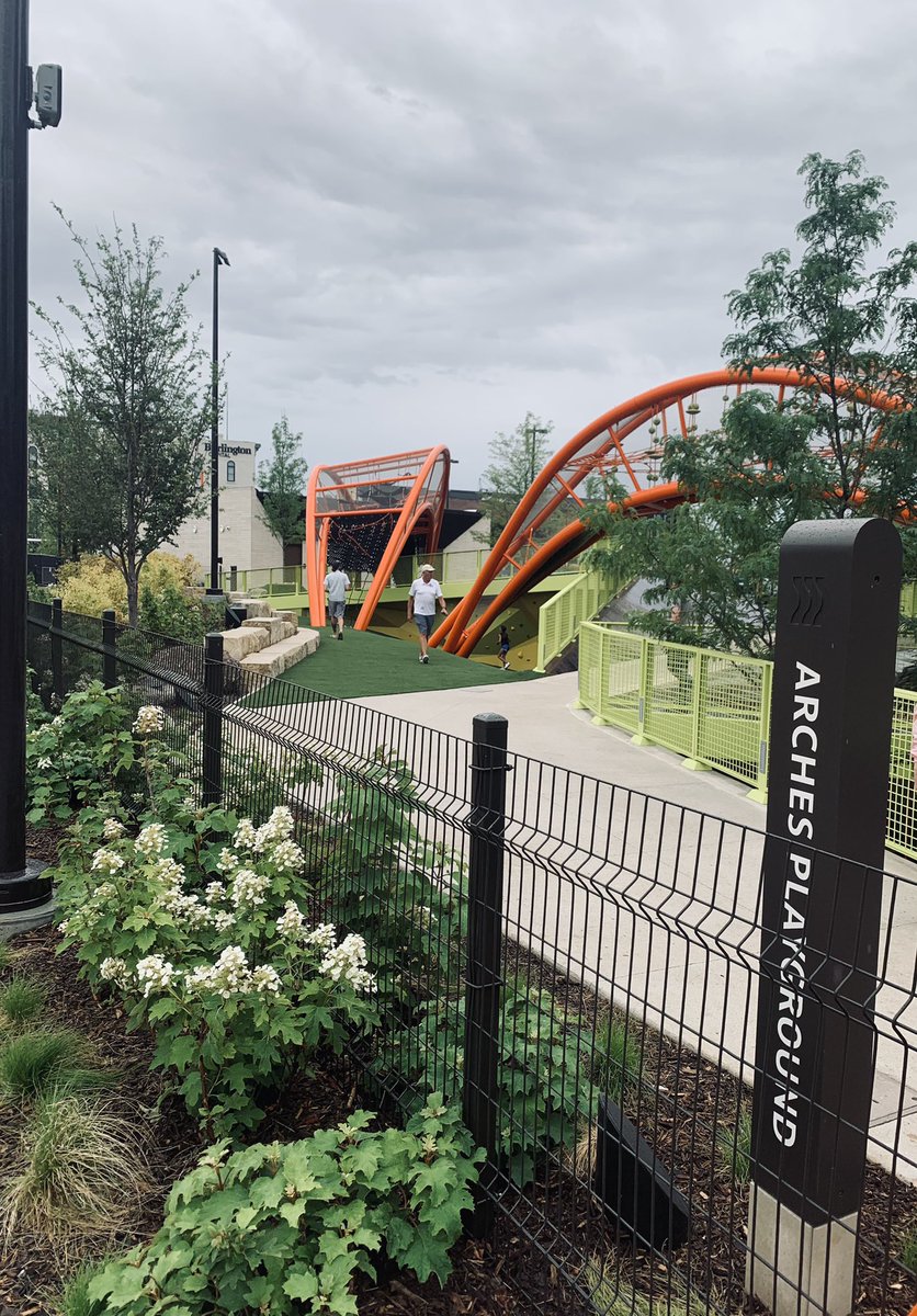 FlaxbeardMark's tweet photo. #ThingsAreLookingUpOmaha! 24th Edition -  Grand Opening of Gene Leahy Mall. After 3 years, worth the wait! Slides, Sculpture Garden, Water Features, Playgrounds, Dog Park, etc etc. #Omaha #GoOmaha #GoJays @Jean_Stothert @Joe_Flax @flaxbeer @jaflax @LaineyFlax @paulflax1 #CWS https://t.co/Gf2OhNhq9Q