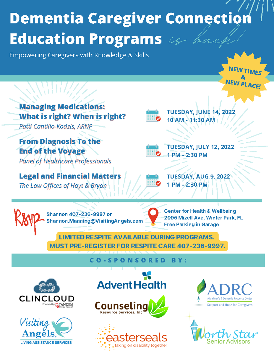 Learn more about Dementia and crucial Caregiving tips!

👵💙👴