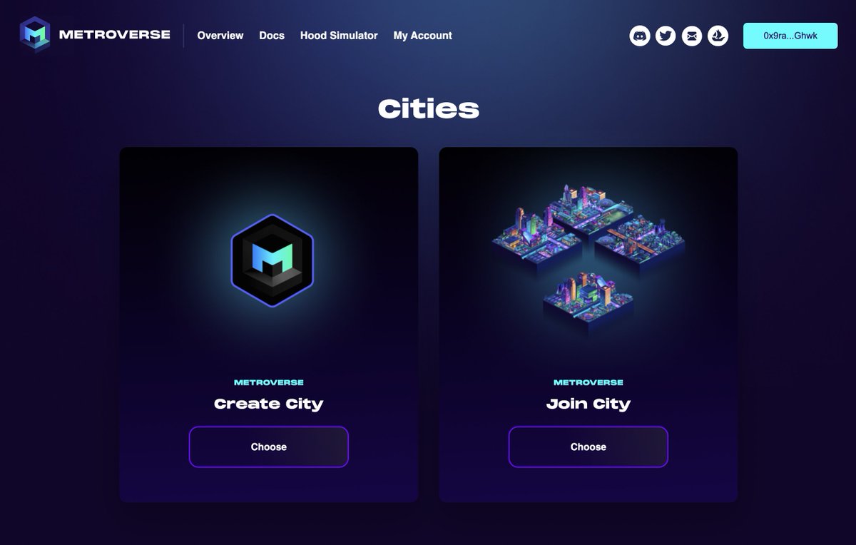 Metizens, the time has come and Metroverse Cities are now live! You can now create or join a city of your choice and start preparing for battle! 🚀