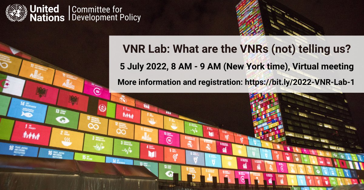 Are #VNRs devoting enough attention to #inequality and #genderinequality? Find out what #UNCDP analysis reveals about the treatment of #SDG5 and #SDG10. Join us on 5 July bit.ly/2022-VNR-Lab-1 #HLPF2022 #SDGs @sfparr <a href="/gpolicywatch/">Global Policy Forum</a>