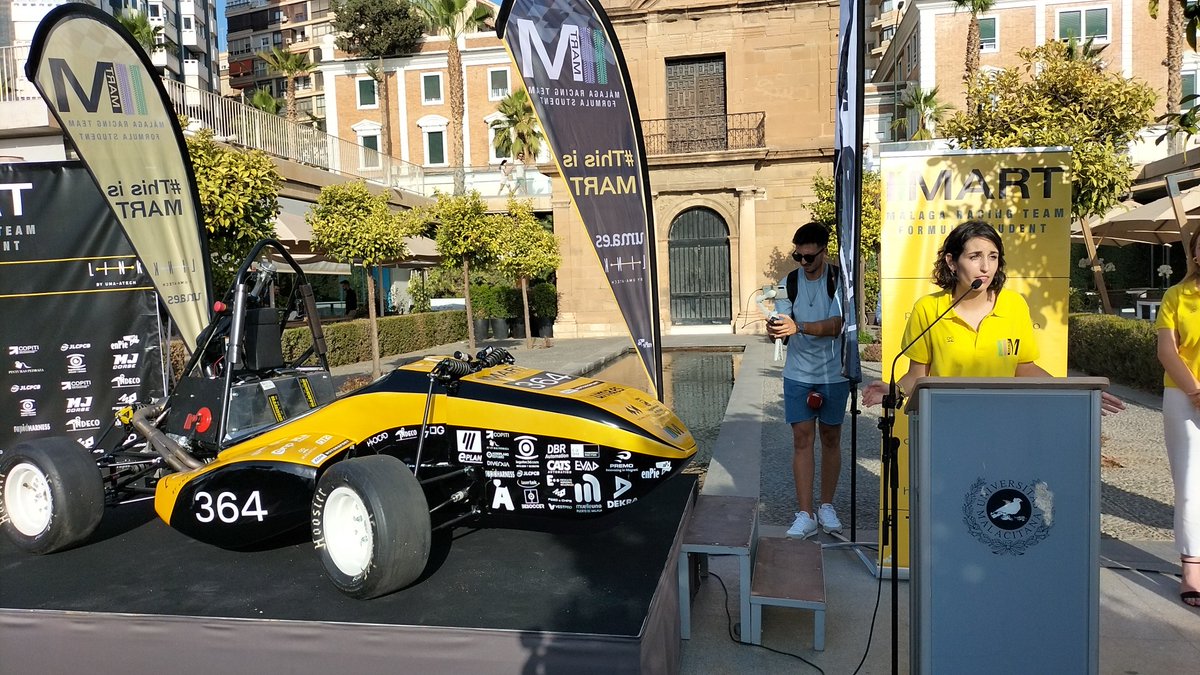 BanderaCuadroSD's tweet photo. Ya conocemos el monoplaza
Este es el nuevo coche de Mart para competir en la #formulastudent
#thisismart https://t.co/7rwK9CUhOQ