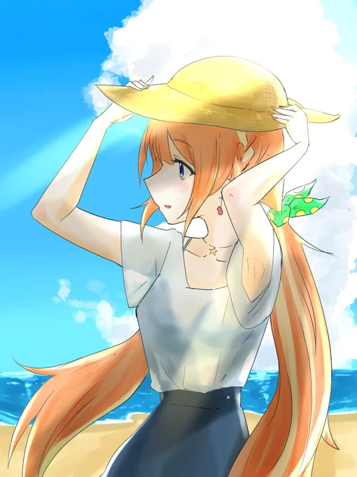 暑くなりましたね
#ななみりうむ
#七星みりり 