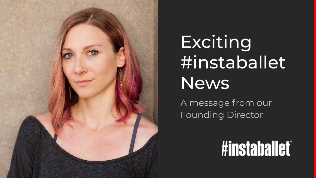 instaballet's tweet photo. FREE #instaballet event tonight and BIG news from #instaballet! - https://t.co/zIKRop1Ovi https://t.co/2A9aZkDKQ4