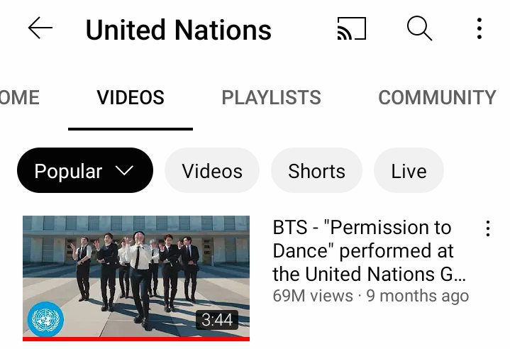 jimin_chicks's tweet photo. Bts and aespa is the only k-act posted on UNITED NATION YOUTUBE CHANNEL, proud to be an ARMY and also MY'S. so exited to watch aespa to give a speech and also to perform on live. 

#BTS #AESPA https://t.co/F1u5oZXGMV