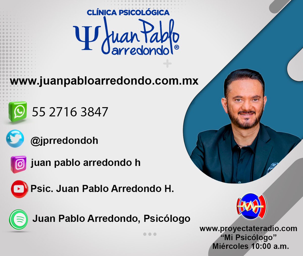 Psicólogo Juan Pablo Arredondo (@psicjuanpabloa) on Twitter photo 