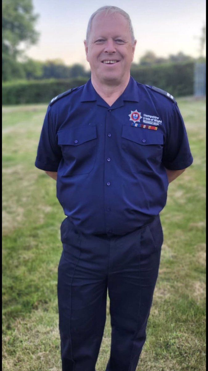 Congratulations to CM Ross Freeman still serving his community and achieving his 30 years service to his community today well done Ross