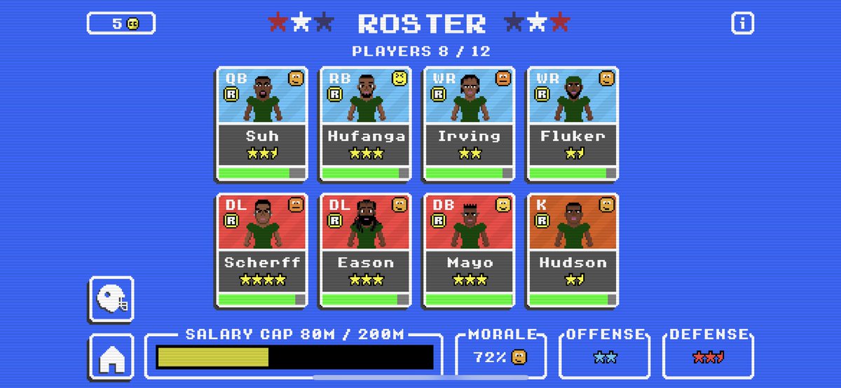 Happy will be splitting time over seas coaching for the revived Barcelona Dragons in the <a href="/IRBL_Retro/">International Retro Bowl League</a> ! Here’s our debut roster!