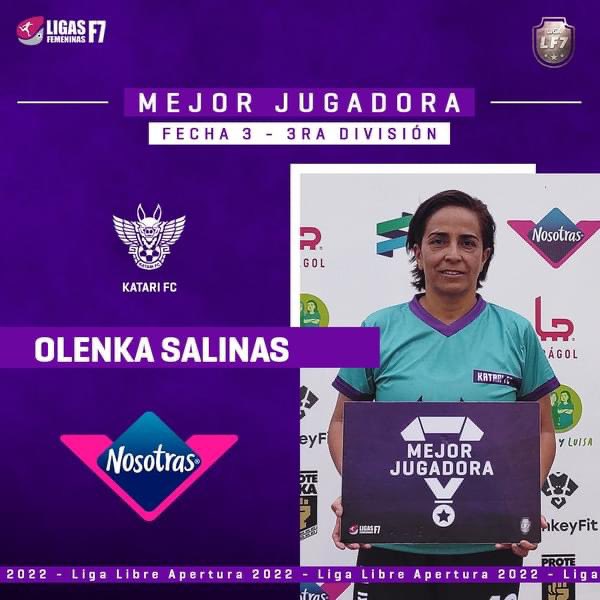 Volviendo al ruedo…. Feliz de jugar Fútbol 7 de nuevo, convertir 3 goles y ser elegida la mejor del partido.
Vamos por más!!