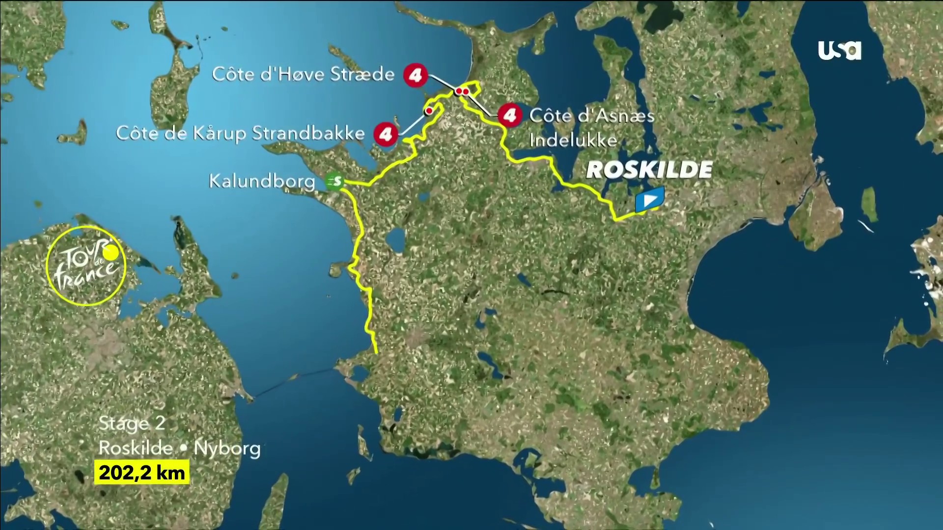 NBC Sports Cycling on Twitter "Here is a preview of Stage 2 of LeTour