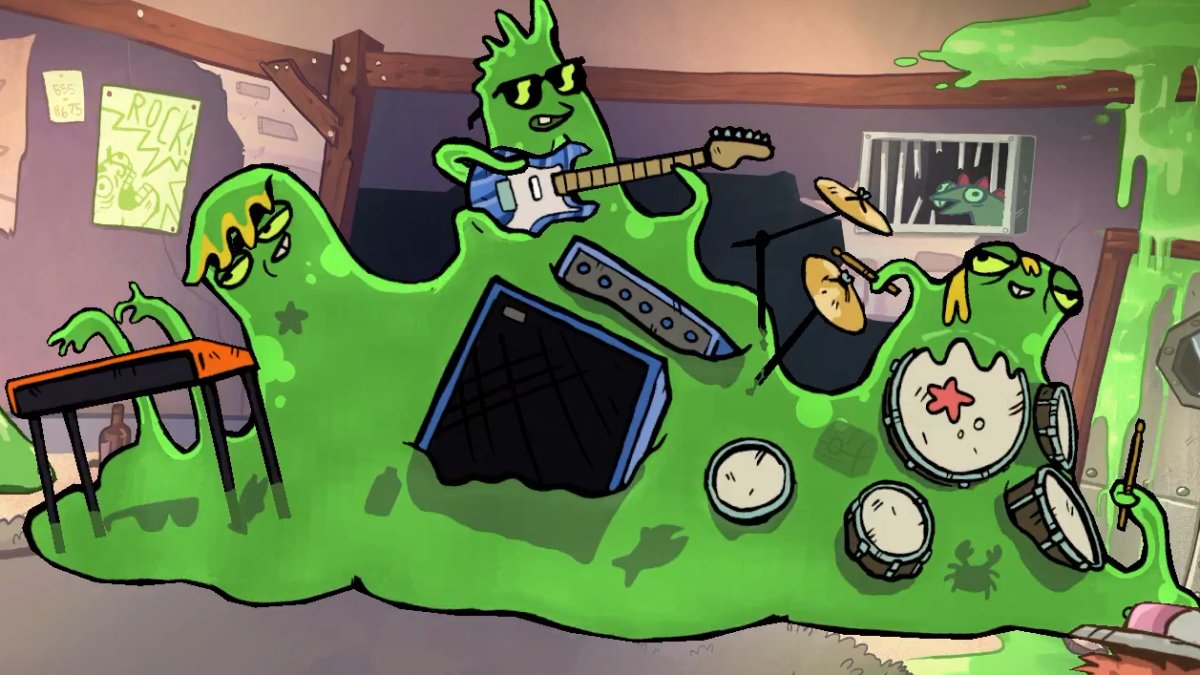 You can always tell where the Goo Fighters have been. If you know where to look 🕶🐟🐚

#gaming #roguelike