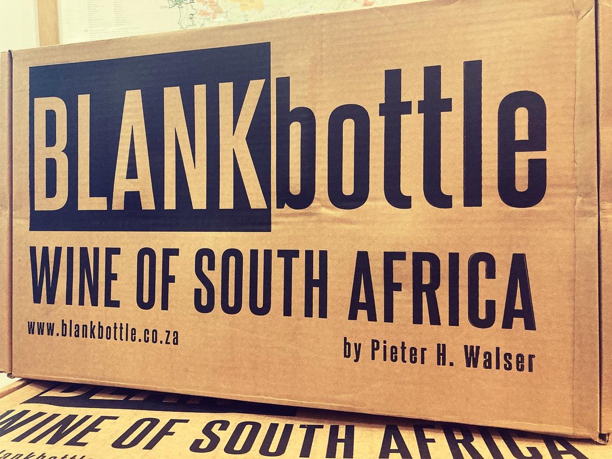 It’s been a delivery day! And we certainly have some excellent wines for you, including this delicious selection from @blankbottlewinery in South Africa, these aren’t on our website yet but are certainly available in our Bruntsfield store!! #newwine #southafrica #blankbottle