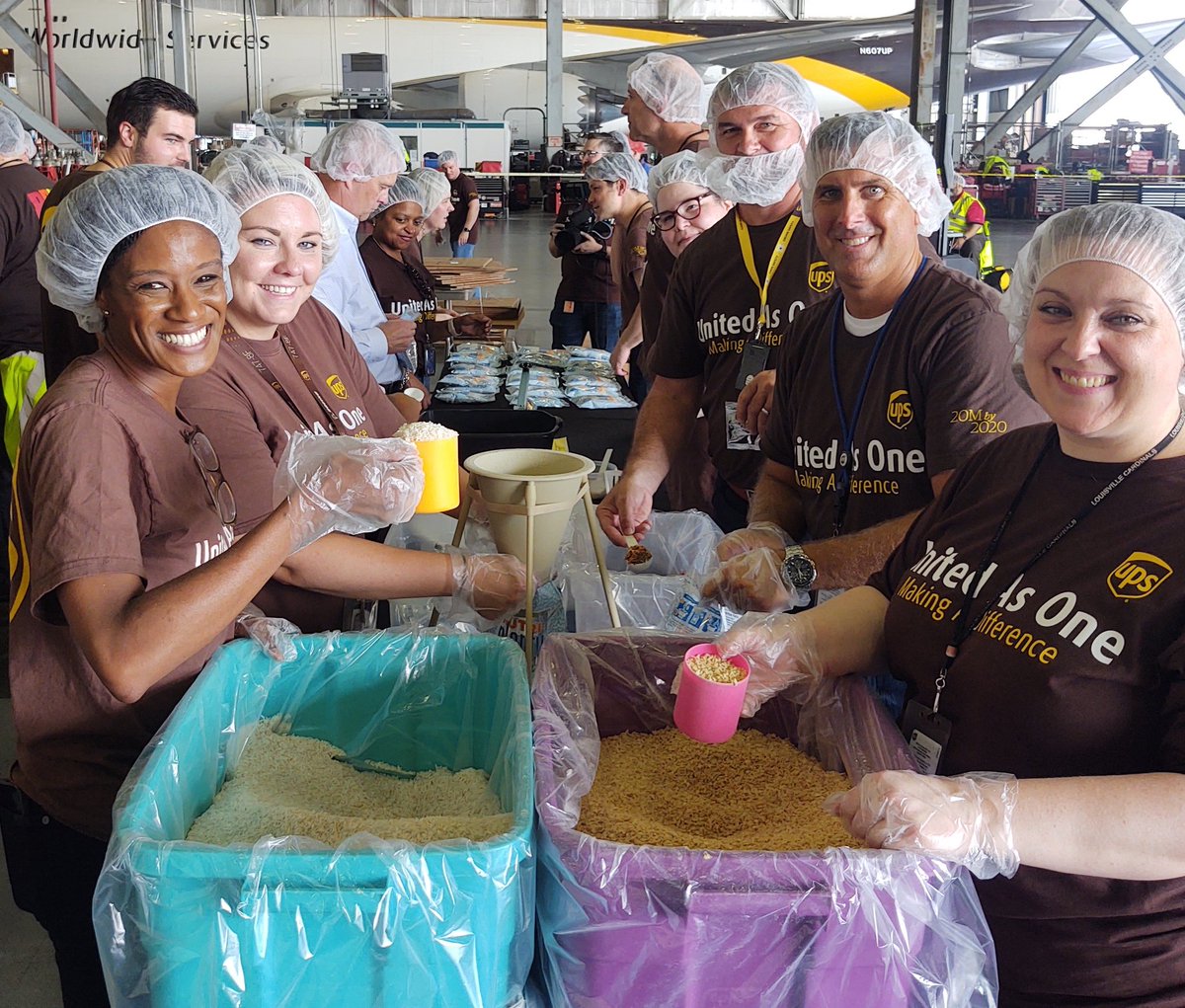 A big THANK YOU to the 170 volunteers that created 50,742 Nutri-Plenty® servings during the month of June! #lovethehungry