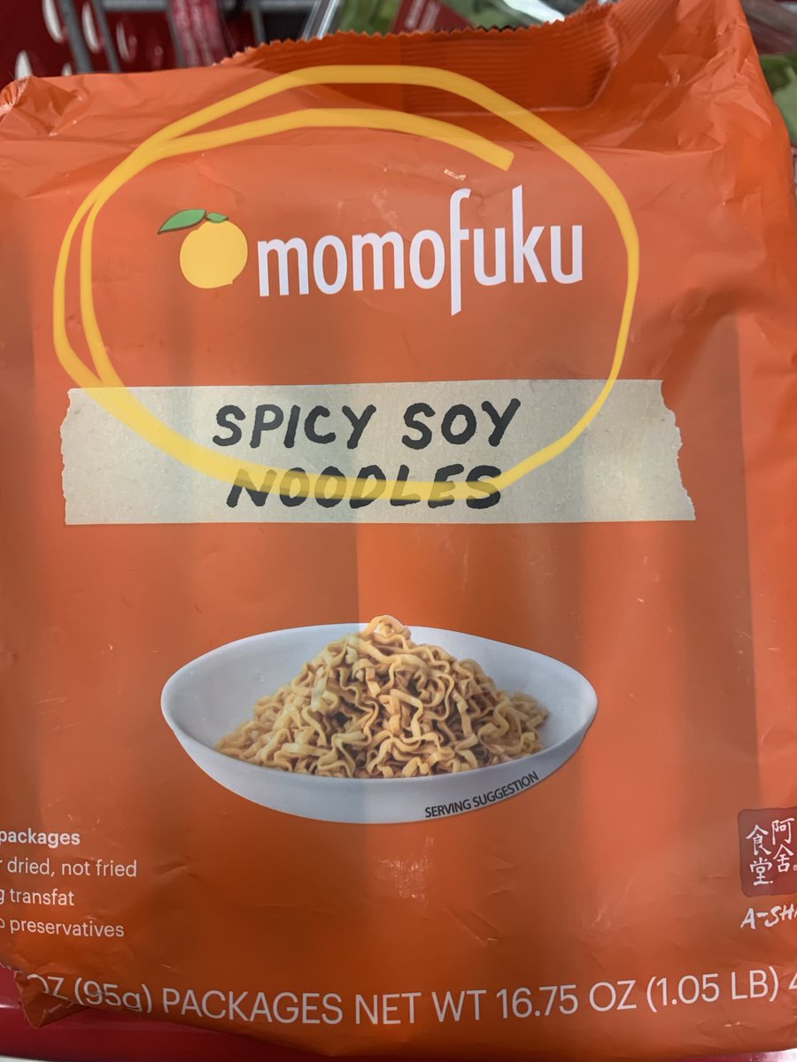 HivTinker's tweet photo. It's always an adventure at the grocery store. Picked up some new Tai noodles to try. https://t.co/Mb3e264ZB7